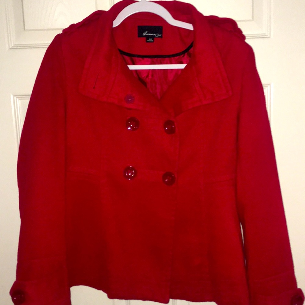 Forever 21 red jacket